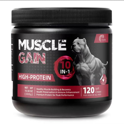 Muscle Gainer Chews — more strength, more vitality, more life