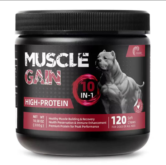 Muscle Gainer Chews — more strength, more vitality, more life